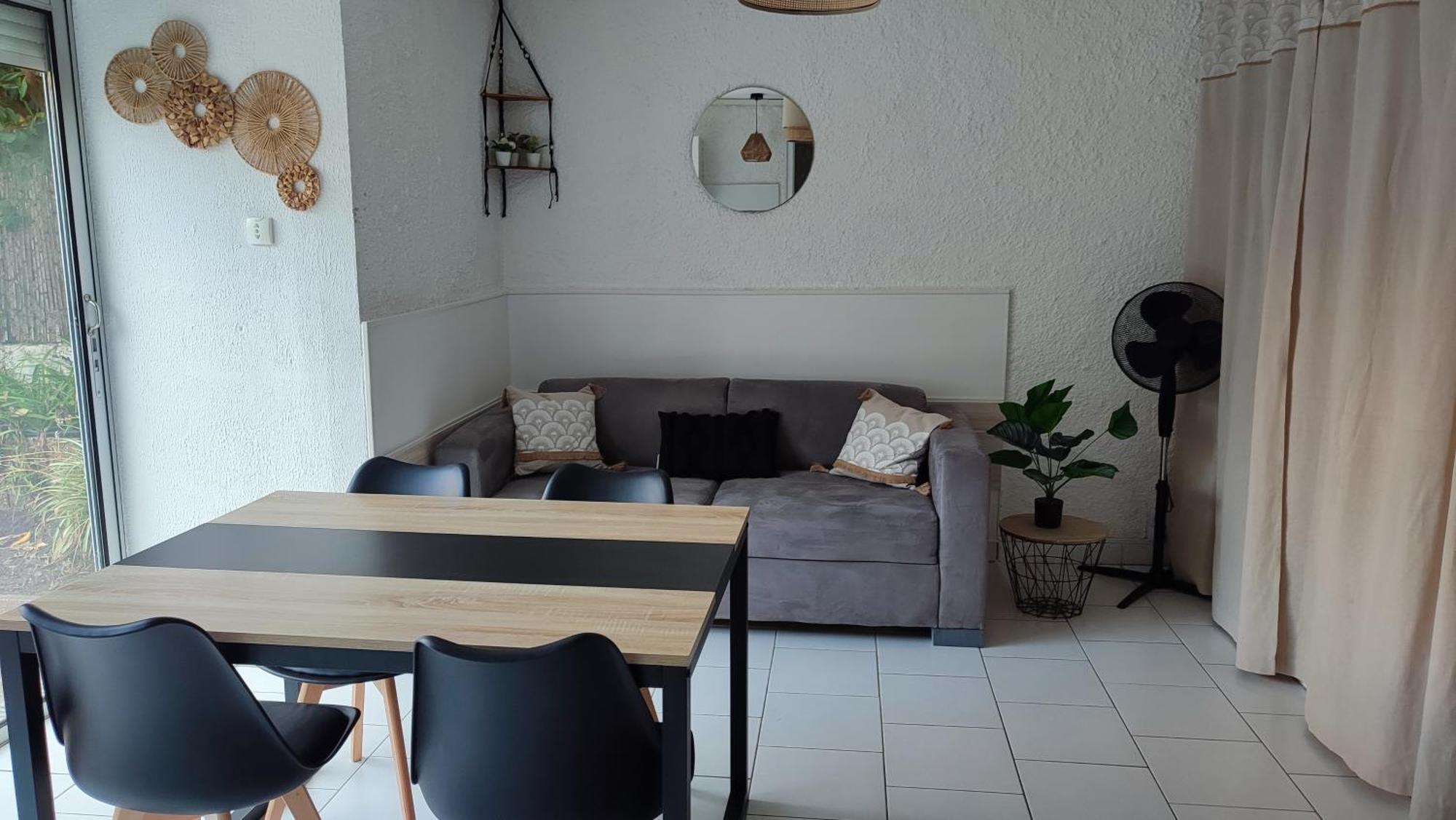 T2 Rdc Avec Jardin, Cap D'Agde, Secteur Falaise, 100 M Plage, Clim, Wifi, Parking Экстерьер фото